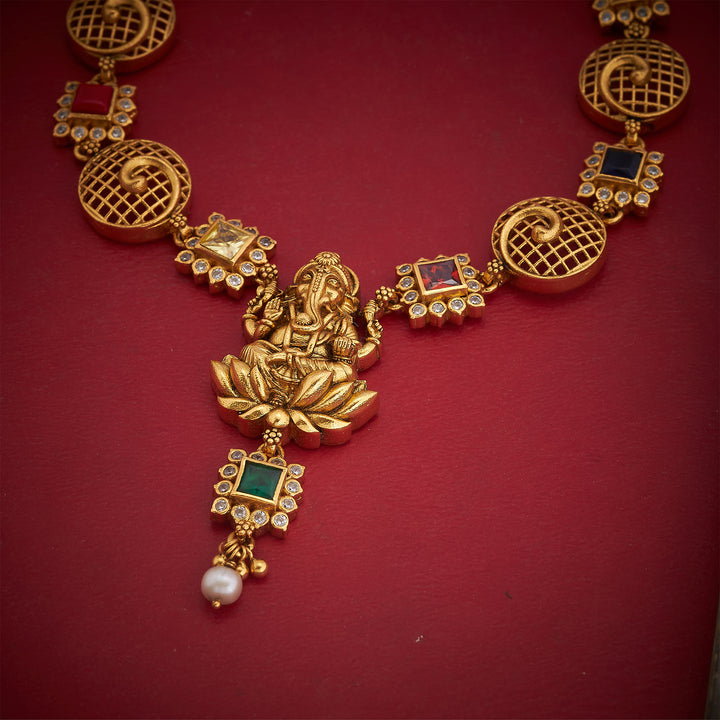 Jali Gajendra Necklace