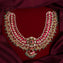 Pushpakriti Mor Kundan Necklace