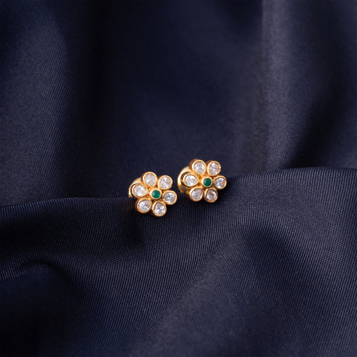 Glitter Petals Studs