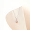 Flame Facet Chain Pendant