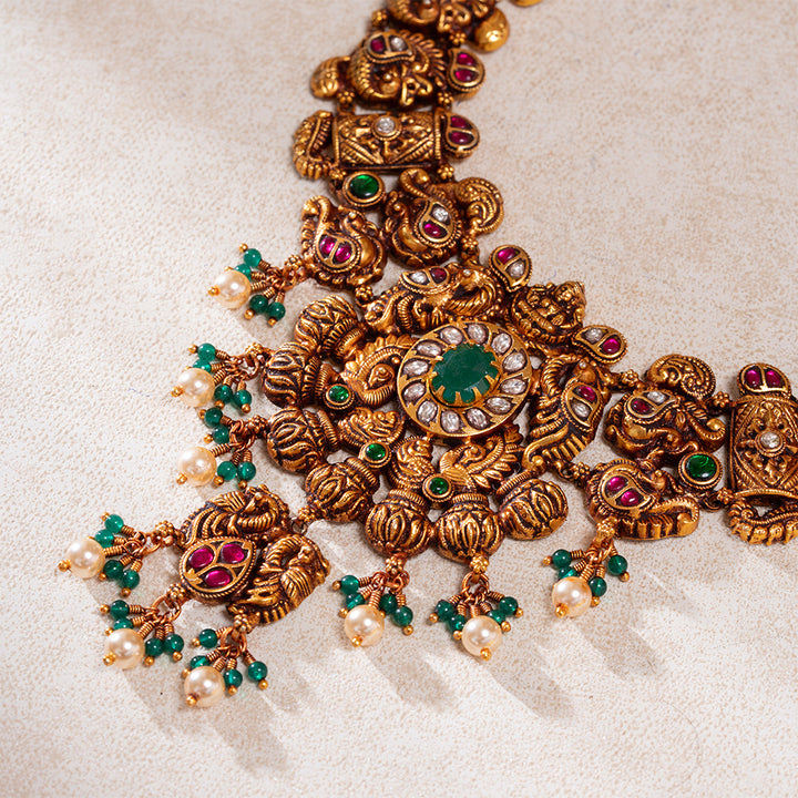 Shree Divya Triveni Short Necklace