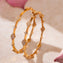 Twist & Shine Stone Bangles