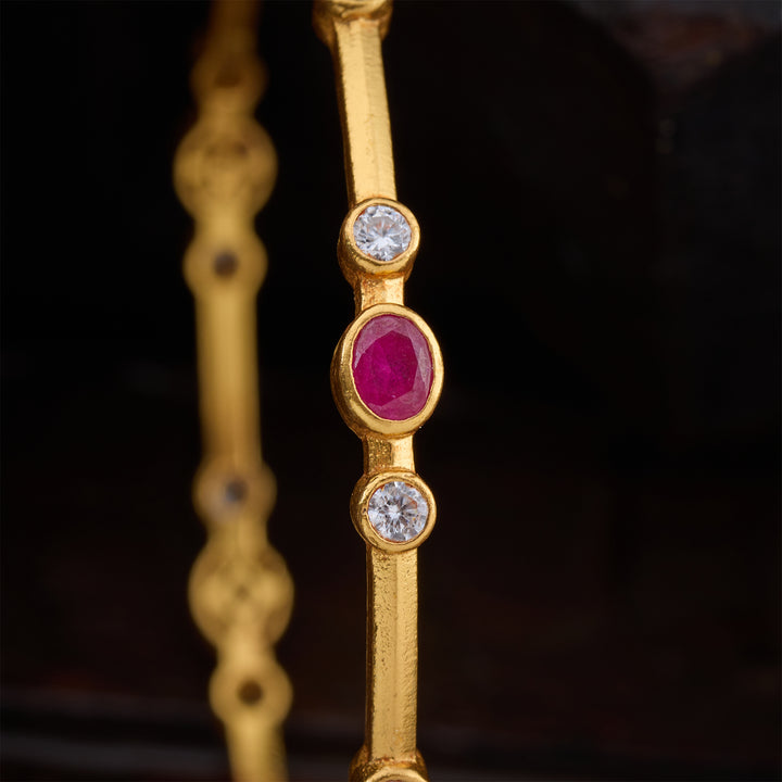 Ruby Orbitz Bangles