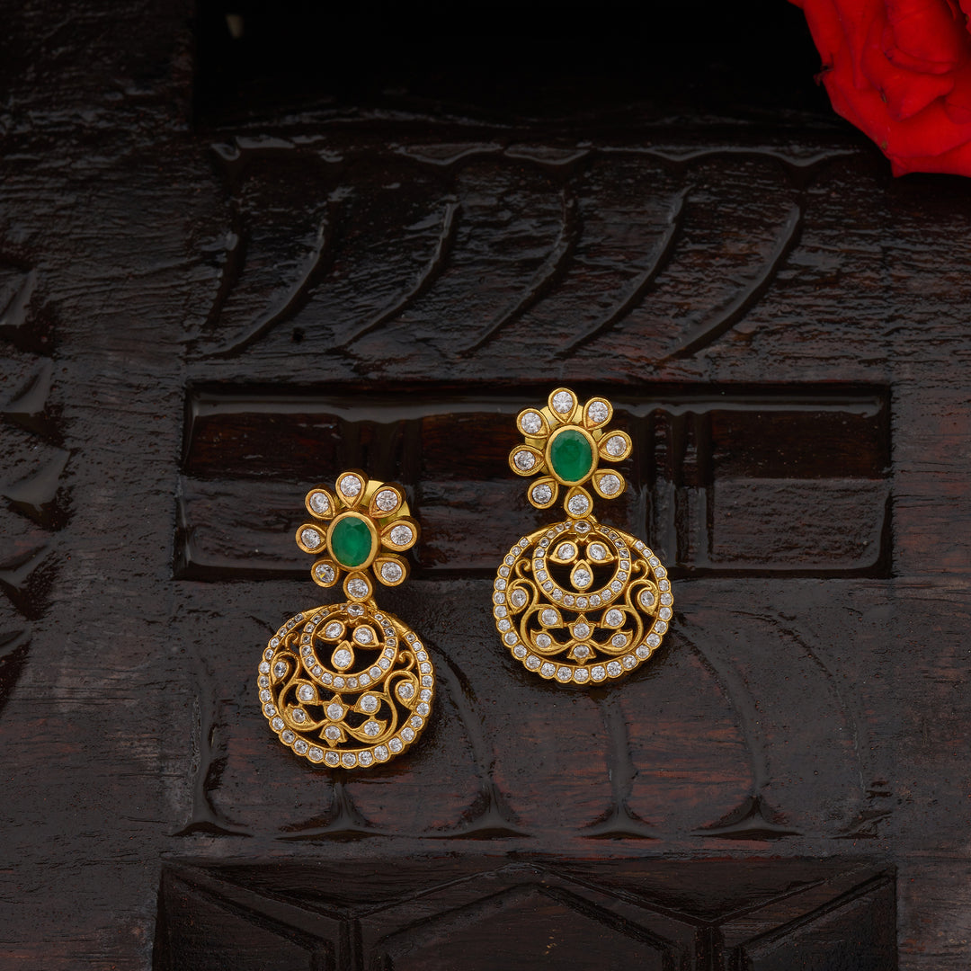 Divya Pushpa Pendant Set