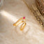 Zirconika Stone Ring