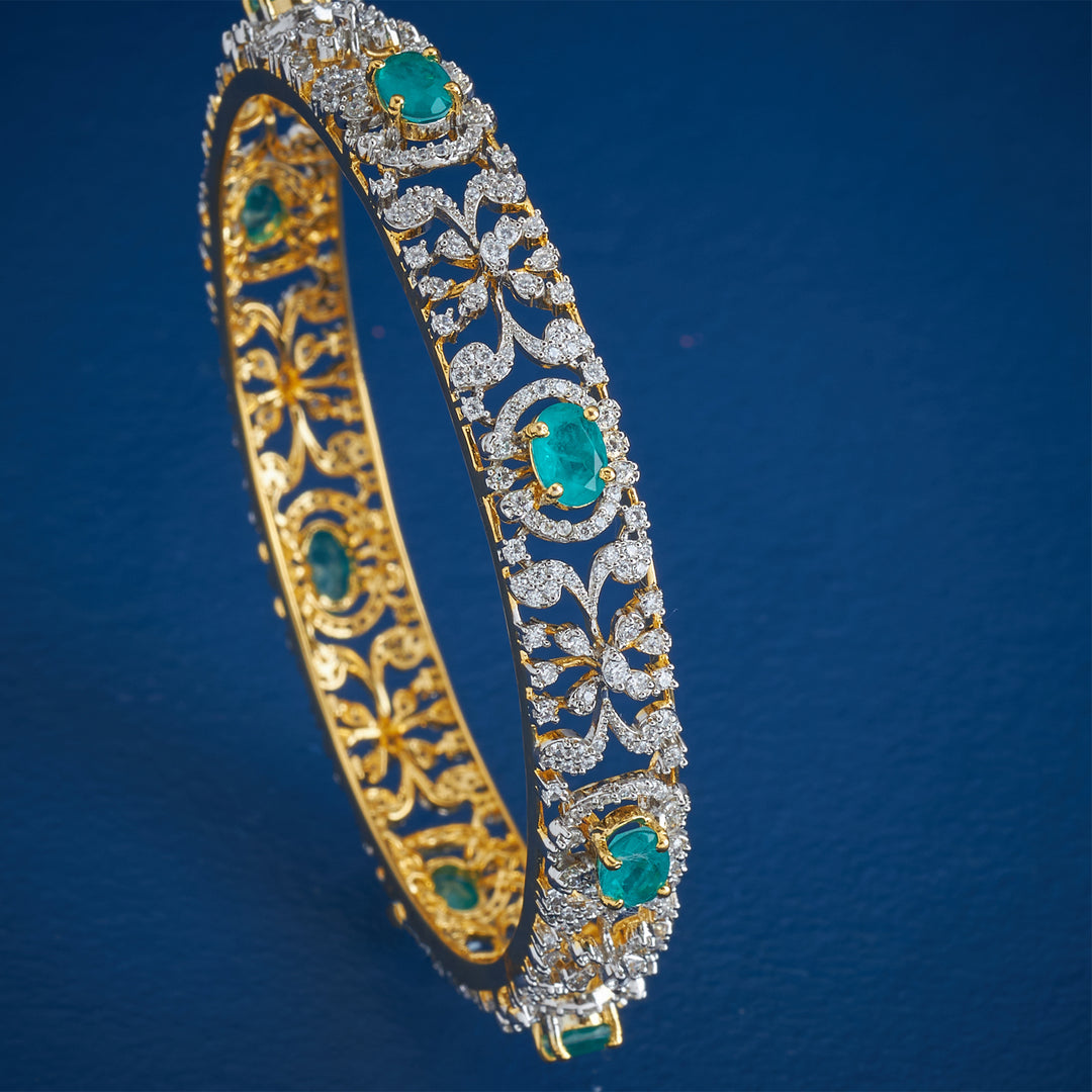 Ovalina CZ Bangles