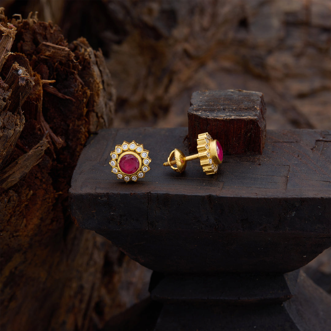 Flora Rubelle Studs