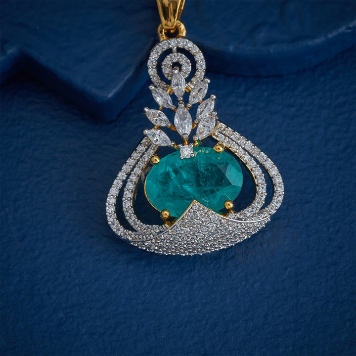 Ovalisse Classic CZ Pendant Set