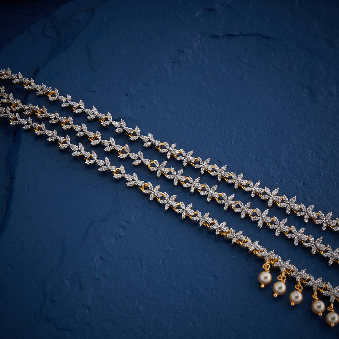 Triple Row Dazzle Necklace Set