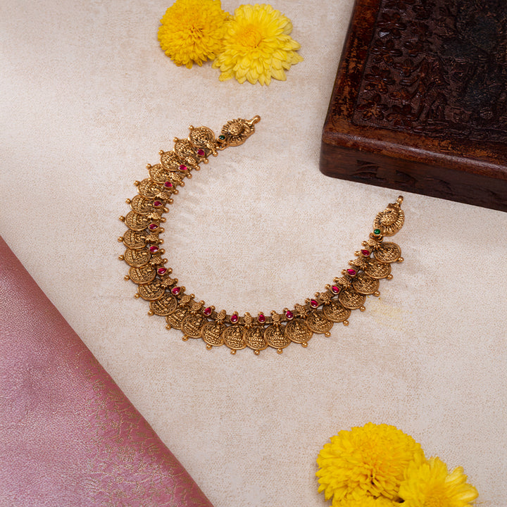 Bhakti Kasu Lakshmi Necklace
