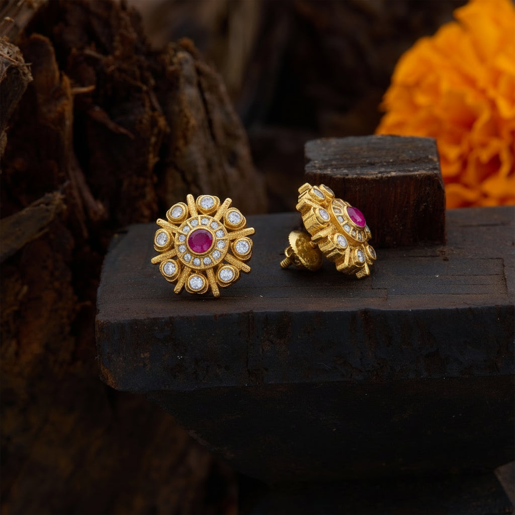 Mogralika Stud Earrings