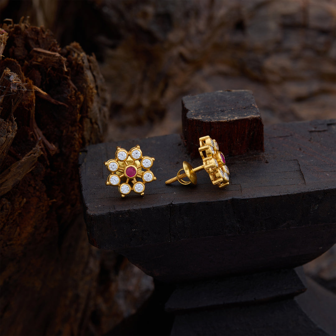 Raktamaala CZ Studs