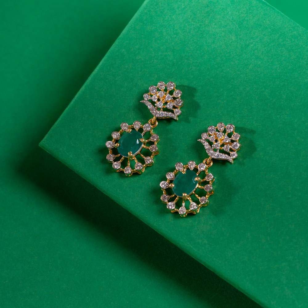Panna Phool Necklace Set