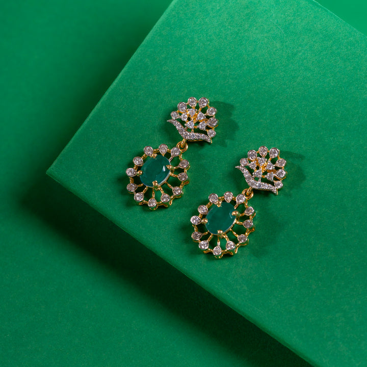 Panna Phool Necklace Set