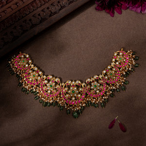 Ardha-Chandra Kundan Necklace