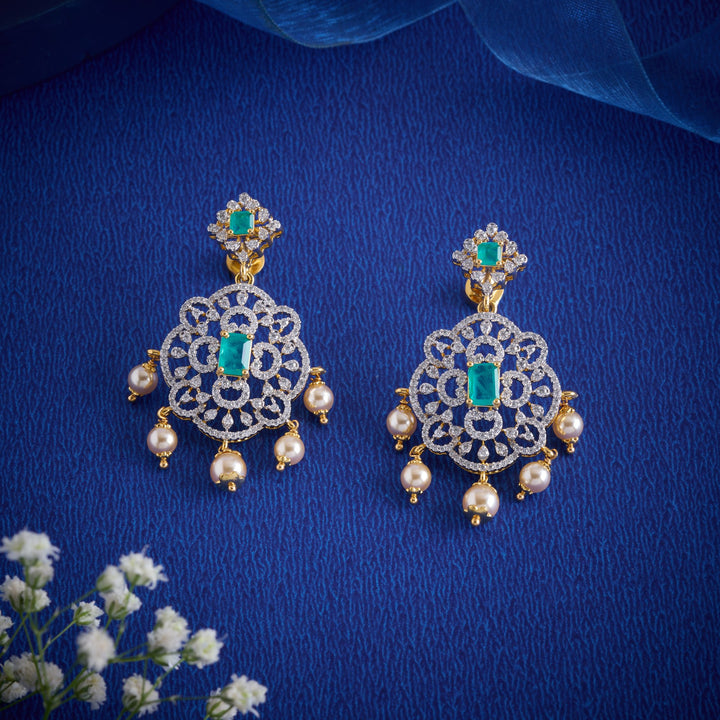 Opaline CZ Necklace Set