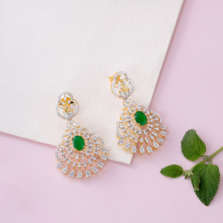 Crystal Ivy Necklace Set