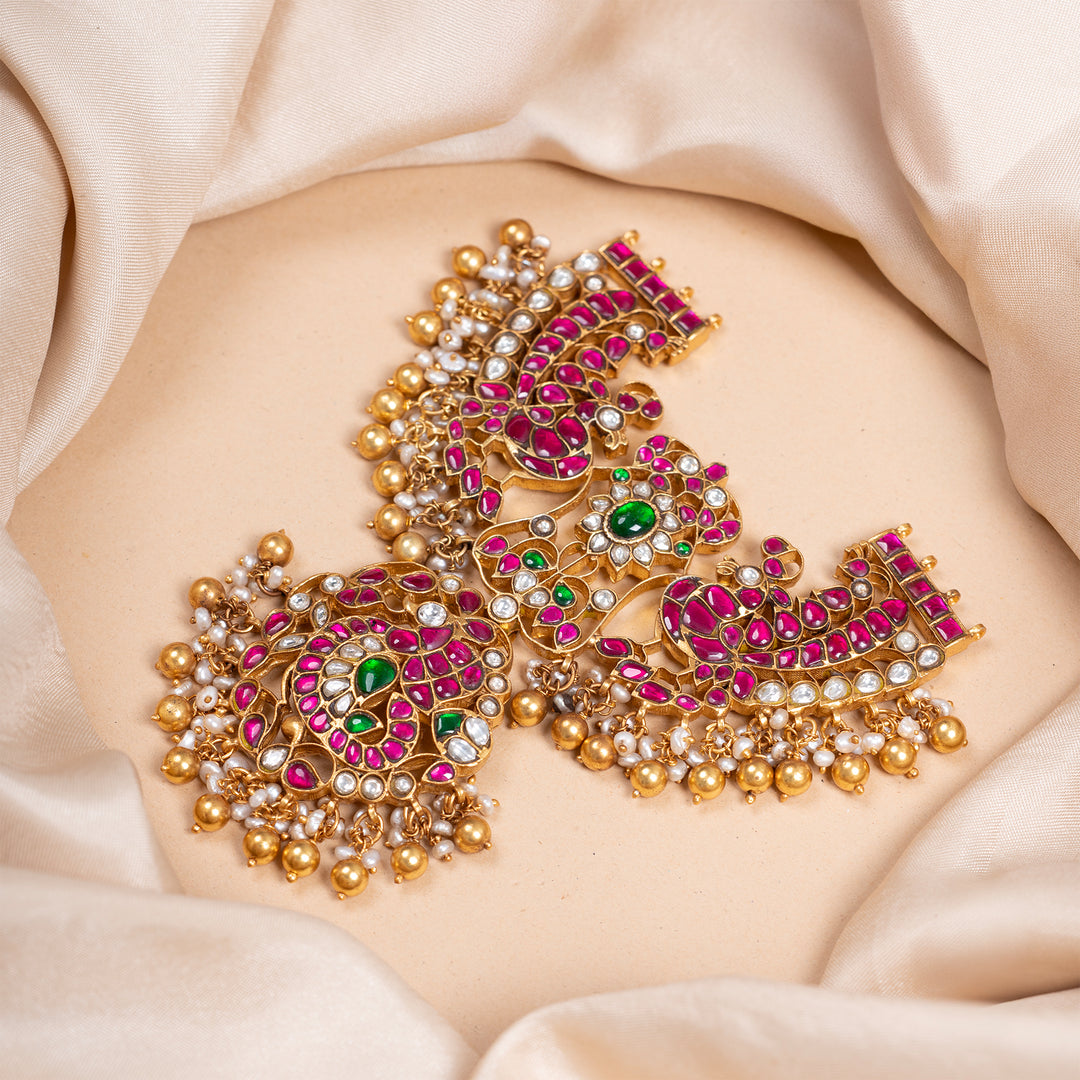 Rangmayura Kundan Pendant
