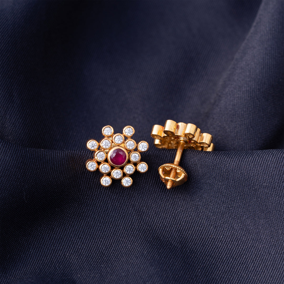 Manikya Grace Stud Earrings