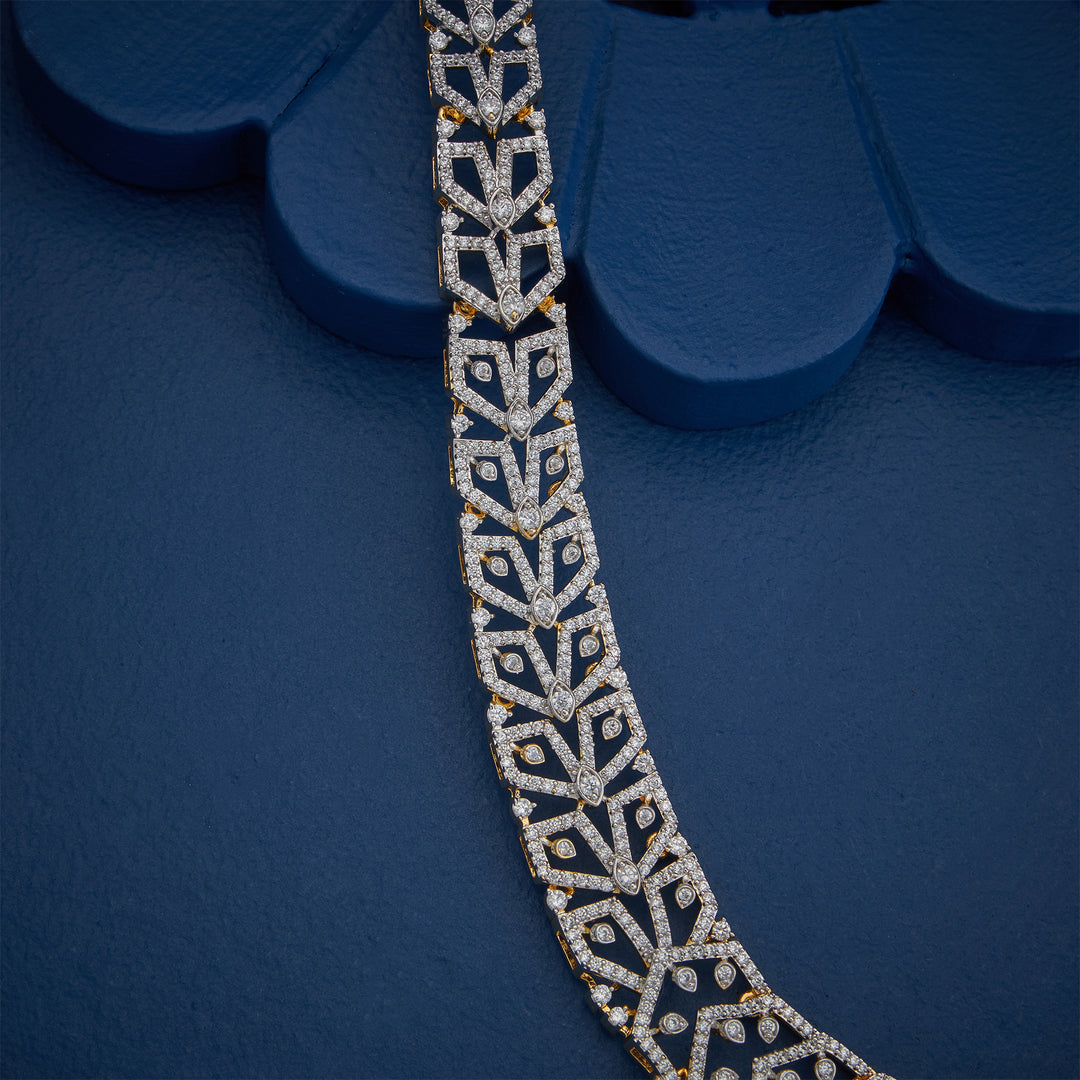 Floramira CZ Necklace Set
