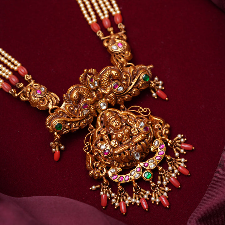 Moonstone Lakshmi Haaram