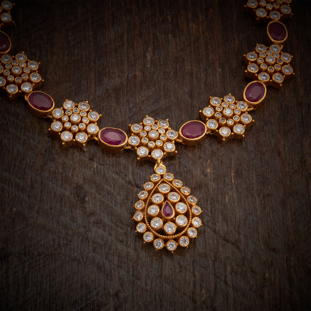 Rubiflora Gemstone Necklace