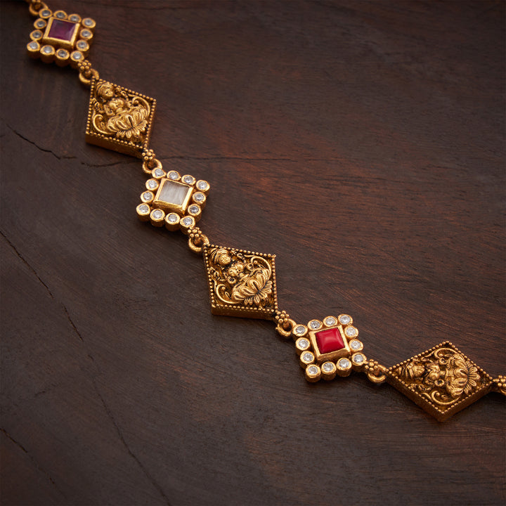 Chandrarekha Temple Necklace