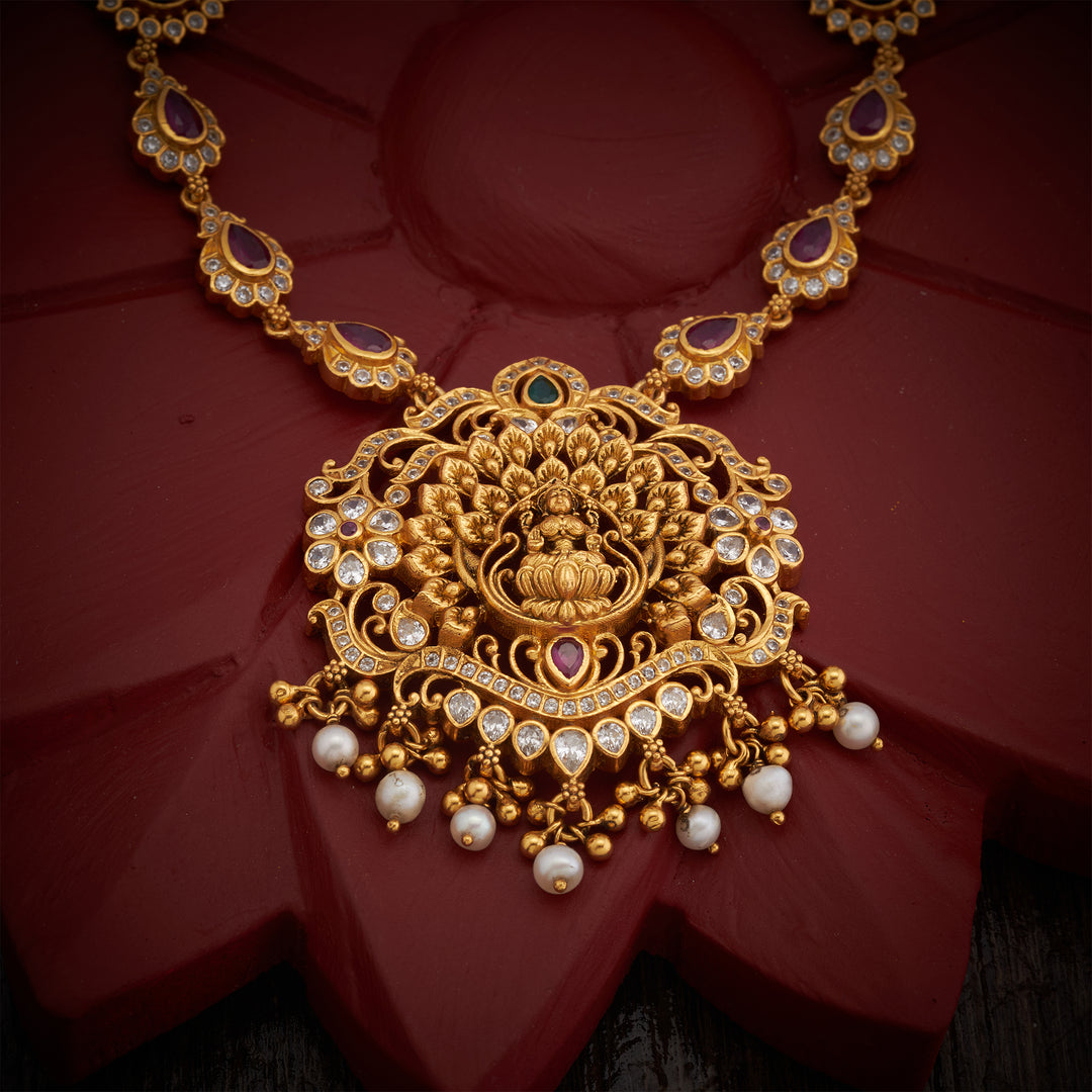 Kamakshi Morpankh Short Necklace