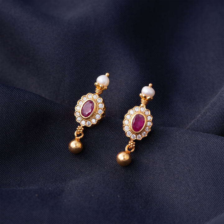 Ruby Drape Studs