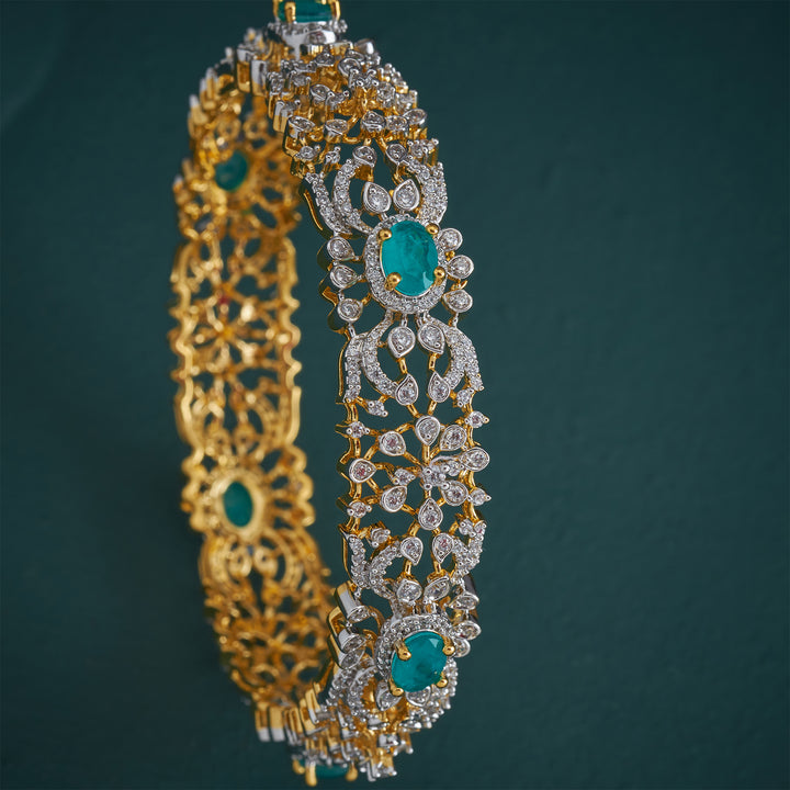 Spark Green Bliss Bangles