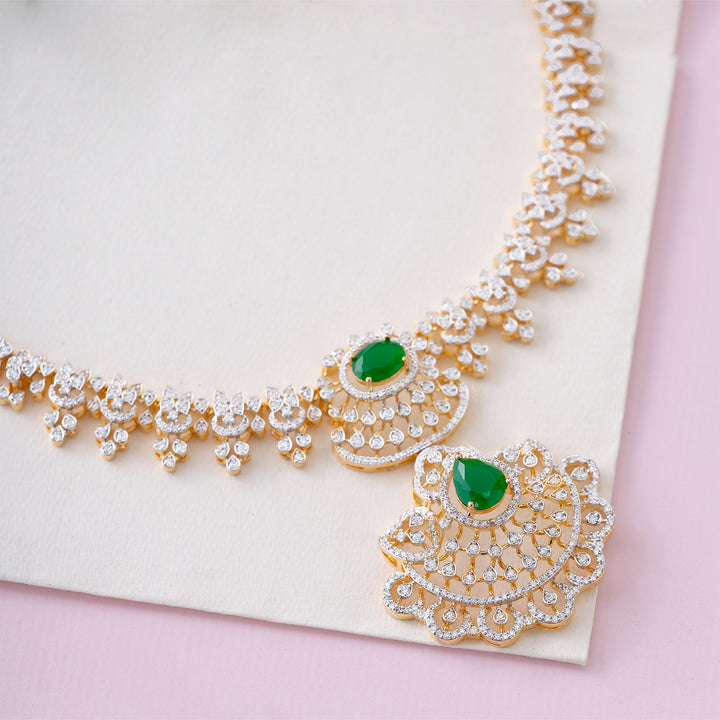 Blosselle Curve Necklace Set