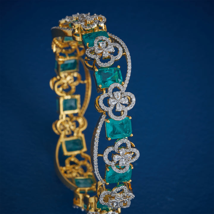 Wavy Flora Bangles