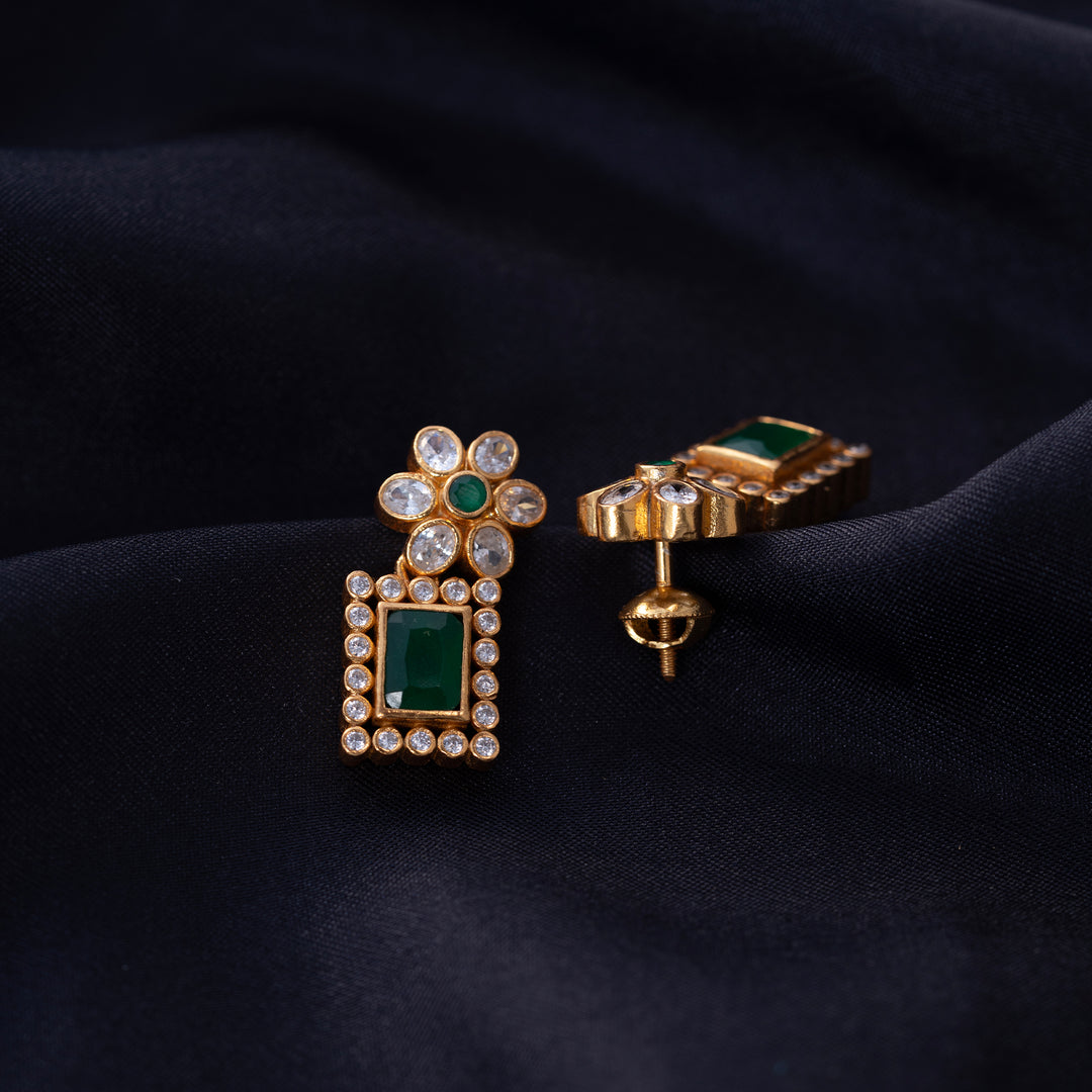 Verdant Sparkle Studs
