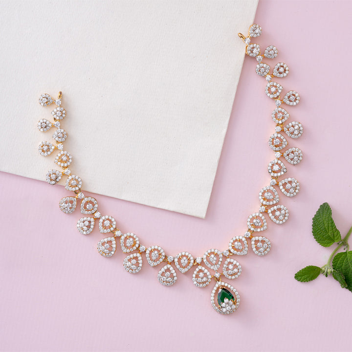 Elira Drop Necklace Set