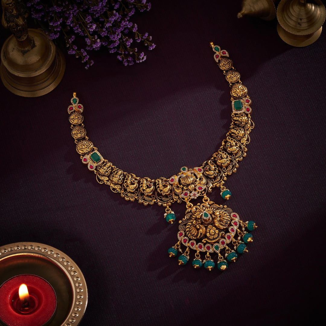 Lakshmiraani Temple Necklace