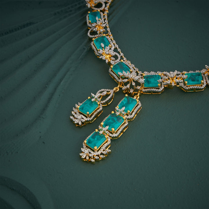 Florivine Frame Necklace Set