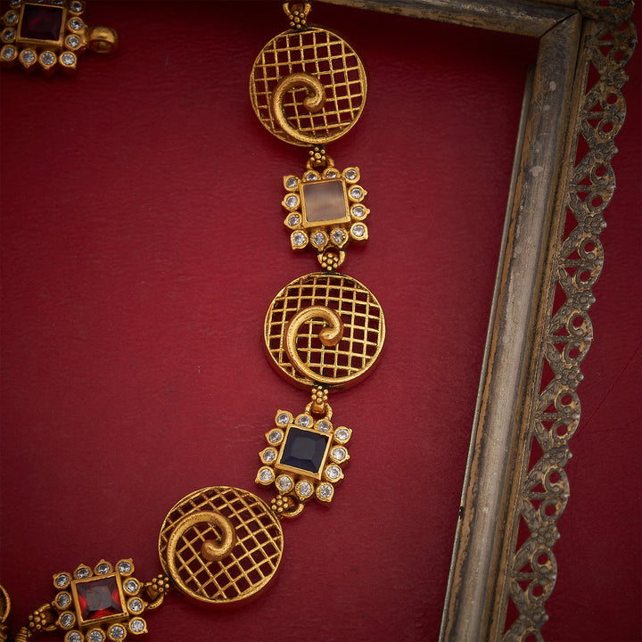 Jali Gajendra Necklace