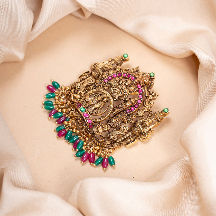 Raga of Radha-Krishna Pendant