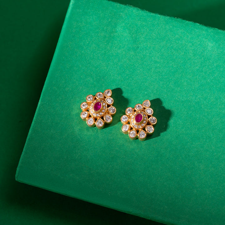 Gleaming Gulmohar Necklace Set
