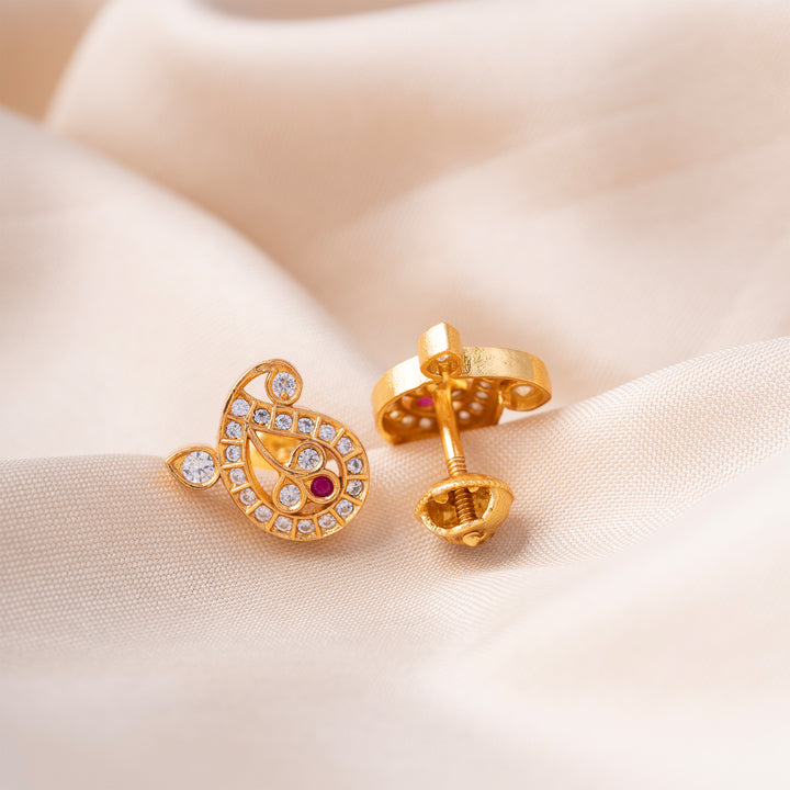 Berry Twist Studs