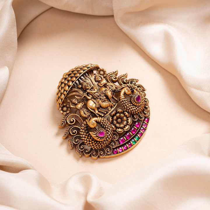Gopal with Kamadhenu Pendant