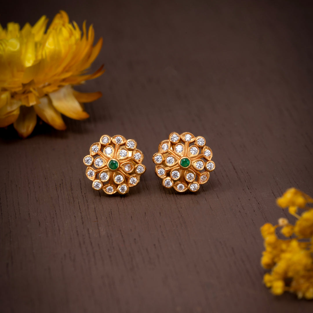 Utsav Phool Stud Earrings