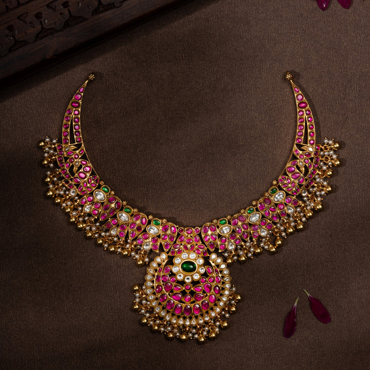 Chandini-Phool Kundan Necklace