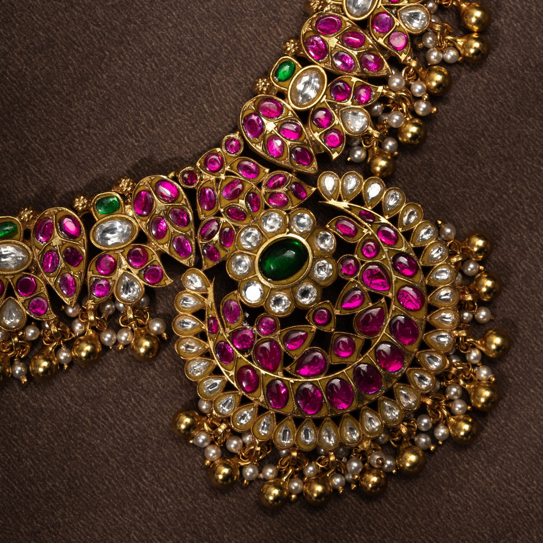 Chandini-Phool Kundan Necklace