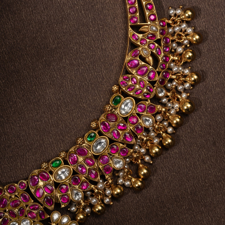 Chandini-Phool Kundan Necklace