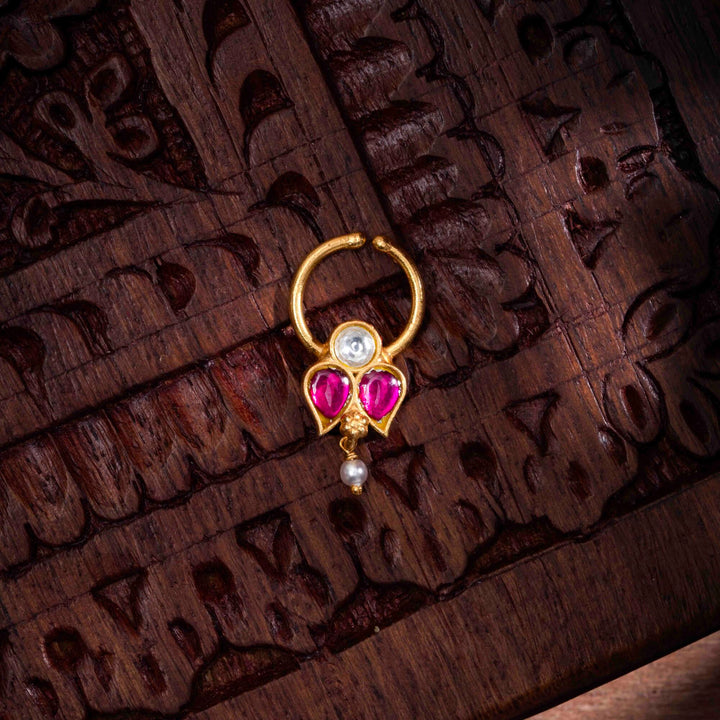 Mahira Kundan Septum Ring