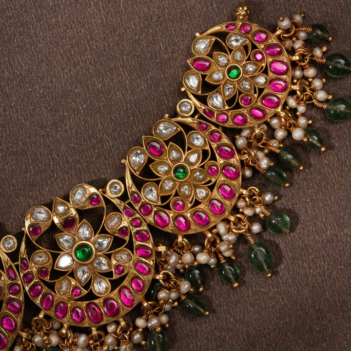 Ardha-Chandra Kundan Necklace