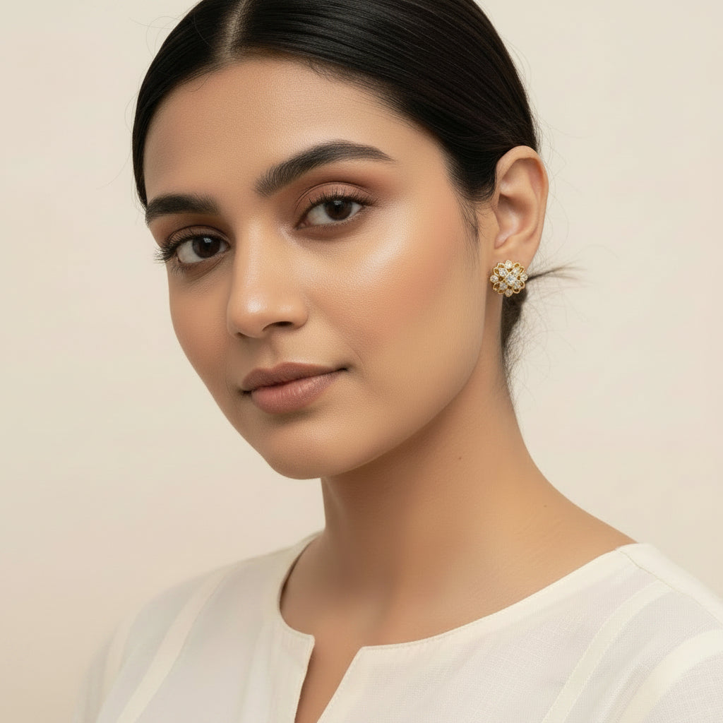 Petalurea Stone Studs