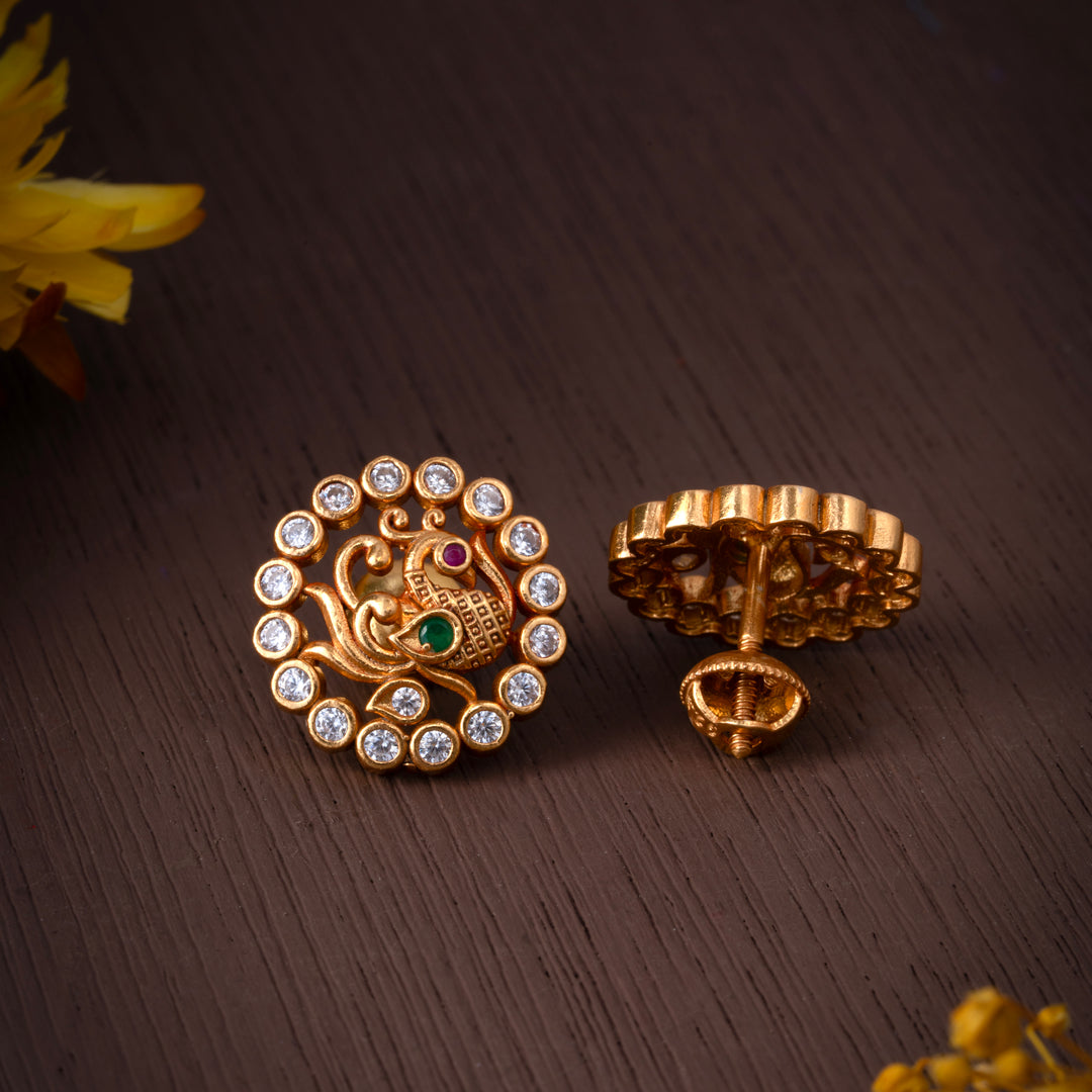Kanakavalli Mayura Studs