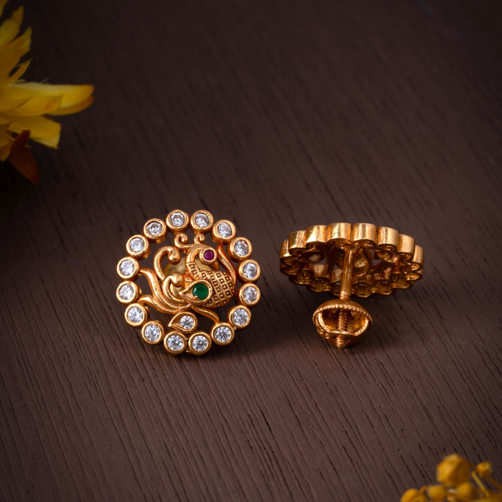 Kanakavalli Mayura Studs